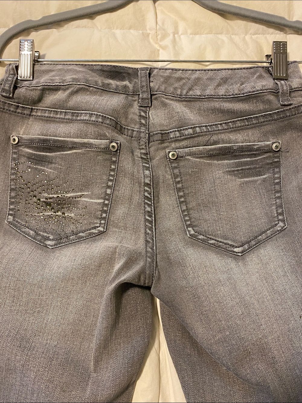 Cache Grey Jeans. Size 2 - Picture 5 of 6
